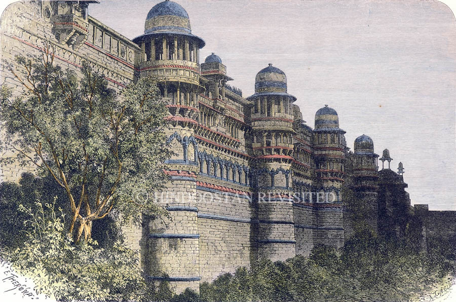 /data/Original Prints/Topography Views, City Views, Landscapes/THE KING PAL PALACE GWALIOR.jpg